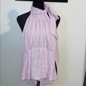 AFRM Light Pink Halter Top